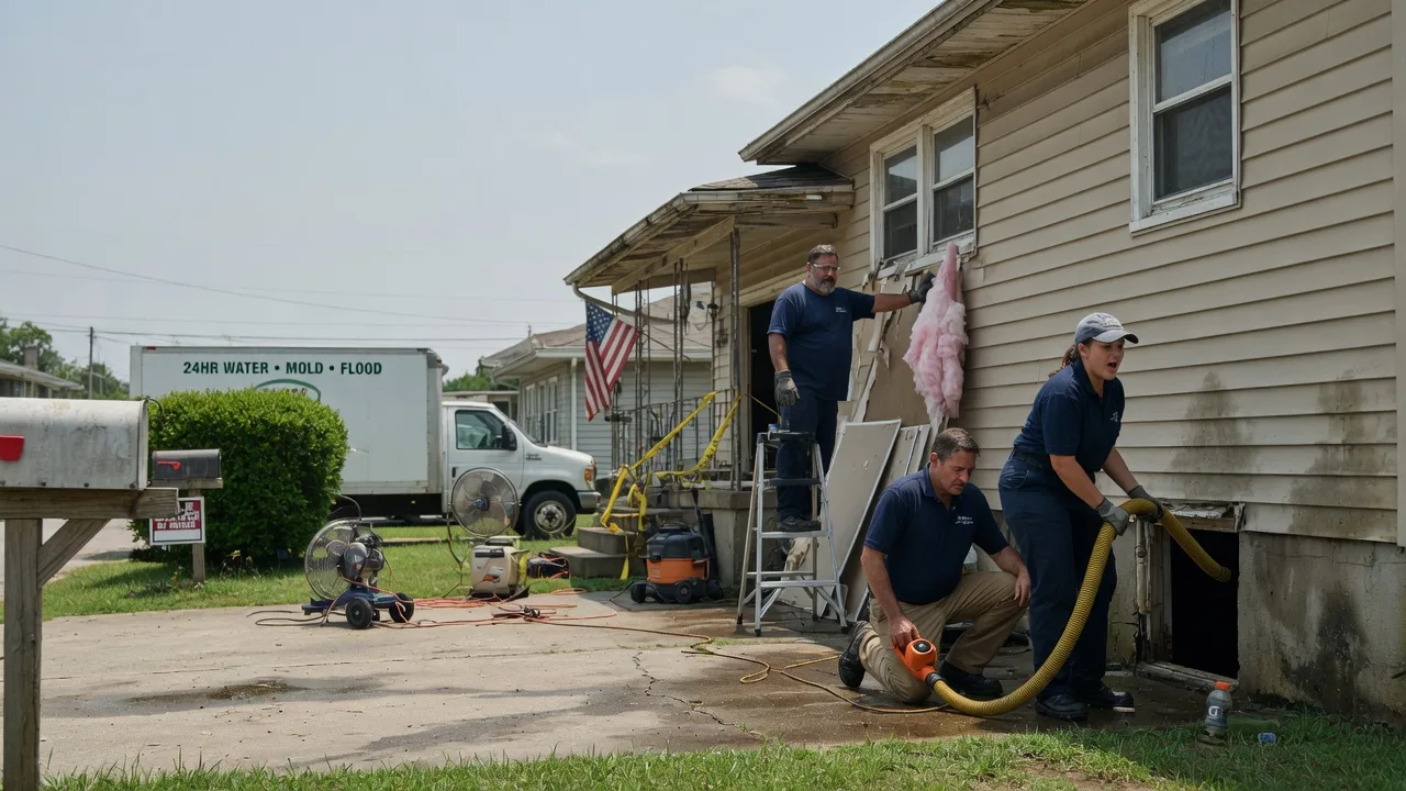 Water Damage Repair in Palmyra, TN near me